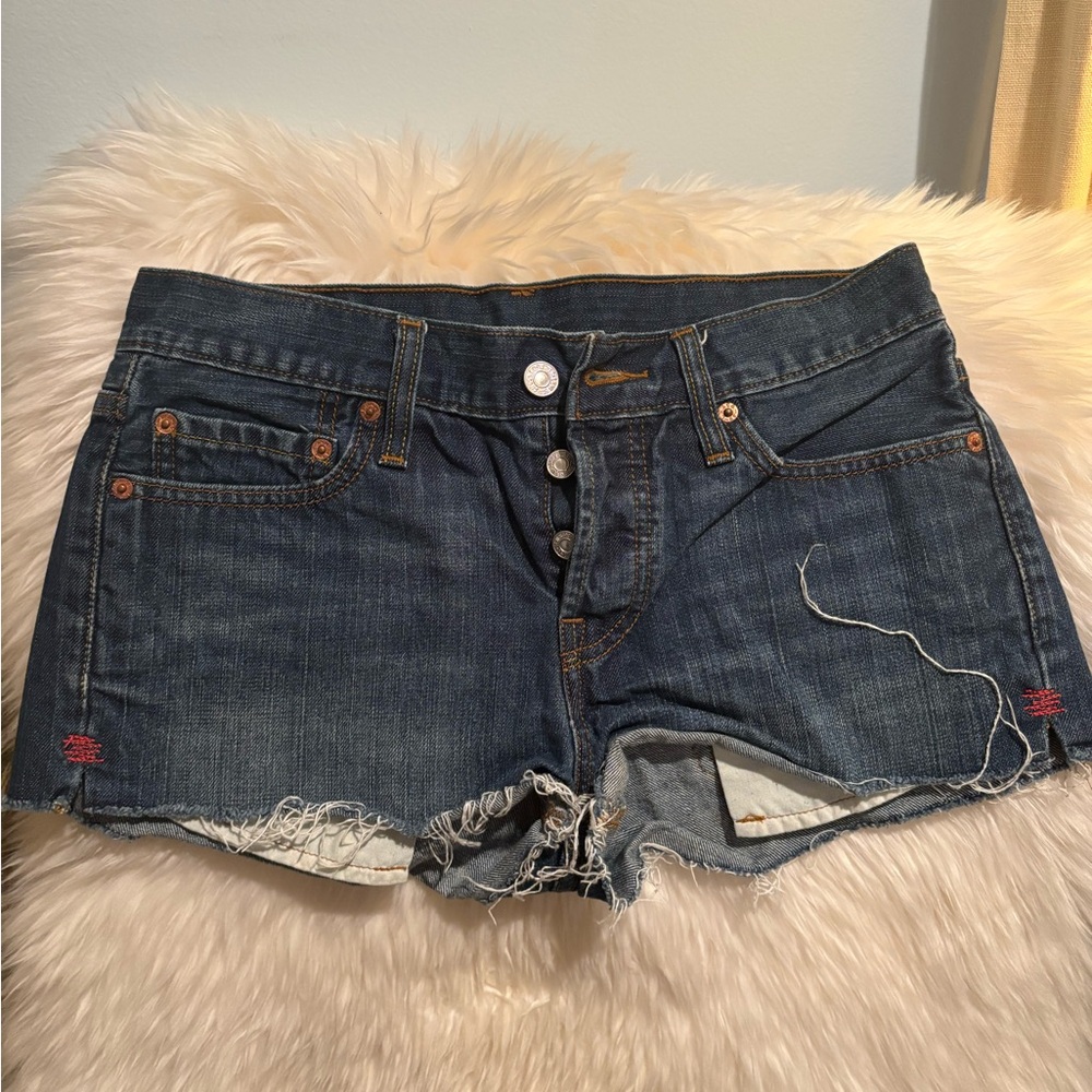 Levi 501 denim shorts